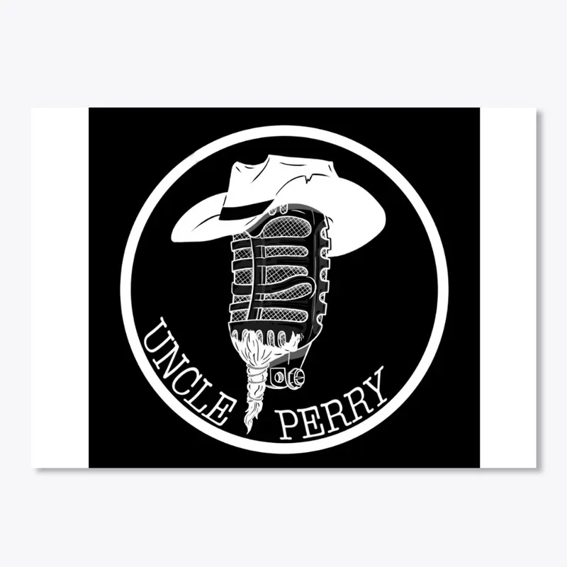 Uncle Perry black sticker